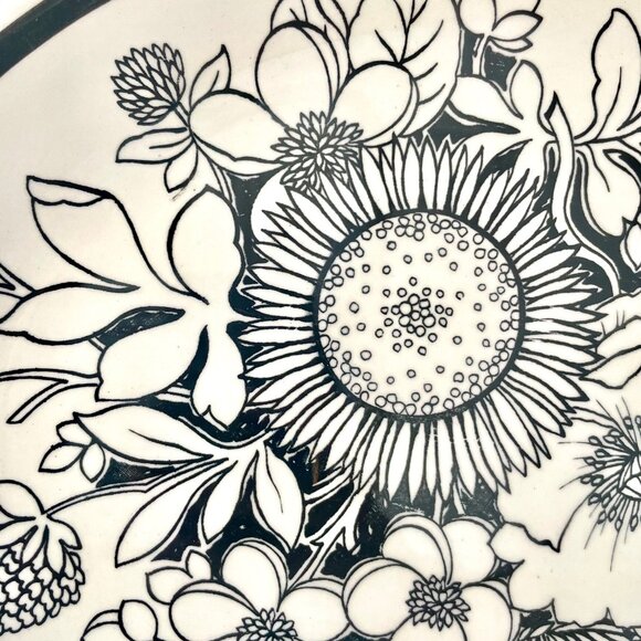 Vintage MCM Serving Platter by Alfred Meakin Samoa Pattern Made in England - Picture 5 of 9